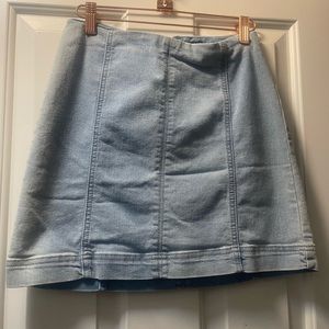 Denim skirt